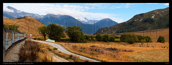 View from TranzAlpine Train