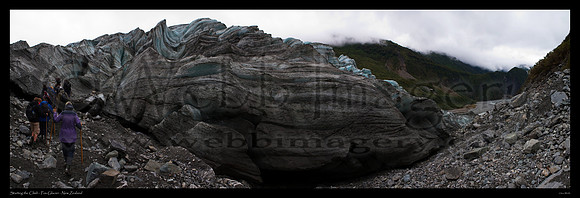 Starting the Climb onto Fox Glacier