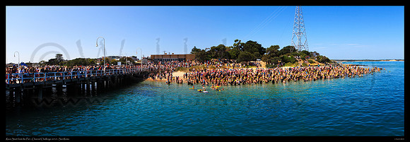 Channel Challenge - Race Start 2010 from Pier